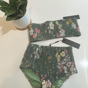 Triangl Green swimsuit brand new